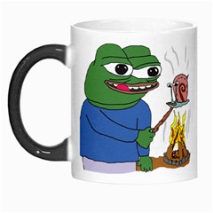 Apu Apustaja Roasting A Snail On A Campfire Morph Mugs by snek