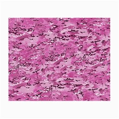 Pink Camouflage Army Military Girl Small Glasses Cloth (2-side) by snek
