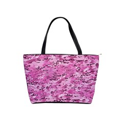 Pink Camouflage Army Military Girl Classic Shoulder Handbag by snek