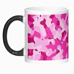 Standard Pink Camouflage Army Military Girl Funny Pattern Morph Mugs by snek