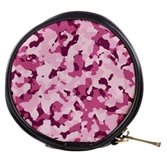 Standard Violet Pink Camouflage Army Military Girl Mini Makeup Bag by snek