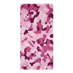 Standard Violet Pink Camouflage Army Military Girl Shower Curtain 36  X 72  (stall)  by snek