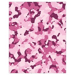 Standard Violet Pink Camouflage Army Military Girl Drawstring Bag (small) by snek