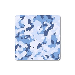 Standard light blue Camouflage Army Military Square Magnet