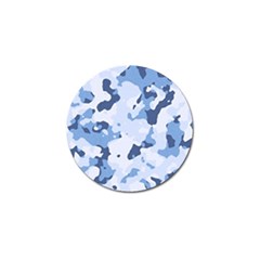Standard light blue Camouflage Army Military Golf Ball Marker (4 pack)