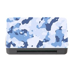 Standard light blue Camouflage Army Military Memory Card Reader with CF