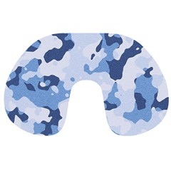 Standard light blue Camouflage Army Military Travel Neck Pillows