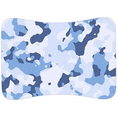 Standard Light Blue Camouflage Army Military Velour Seat Head Rest Cushion by snek