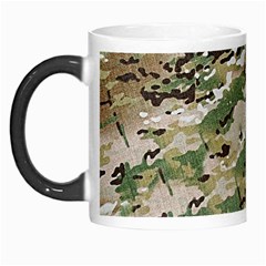 Wood Camouflage Military Army Green Khaki Pattern Morph Mugs by snek