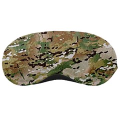 Wood Camouflage Military Army Green Khaki Pattern Sleeping Masks by snek