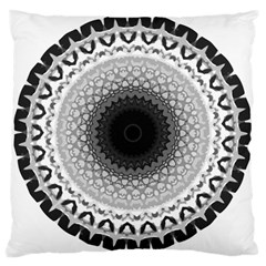 Mandala Calming Coloring Page Large Cushion Case (one Side) by Pakrebo