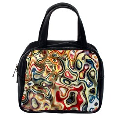 Abstract Background Pattern Art Classic Handbag (one Side) by Pakrebo