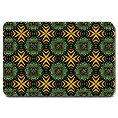 Kaleidoscope Pattern Seamless Large Doormat 