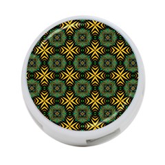 Kaleidoscope Pattern Seamless 4-Port USB Hub (Two Sides)