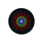 Artskop Kaleidoscope Pattern Magnet 3  (Round) Front