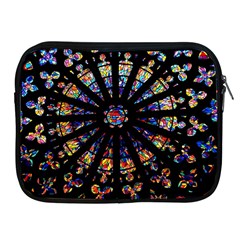 Church Stained Glass Windows Colors Apple Ipad 2/3/4 Zipper Cases by Pakrebo