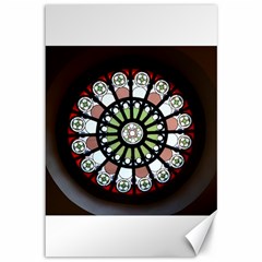 Color Light Glass Canvas 12  x 18 