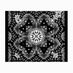 Mandala Calming Coloring Page Small Glasses Cloth