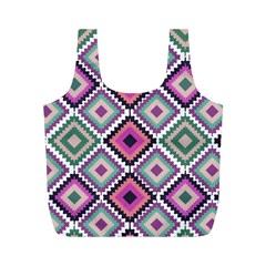 Native American Pattern Full Print Recycle Bag (m)