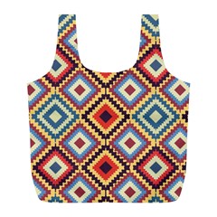 Native American Pattern Full Print Recycle Bag (l)