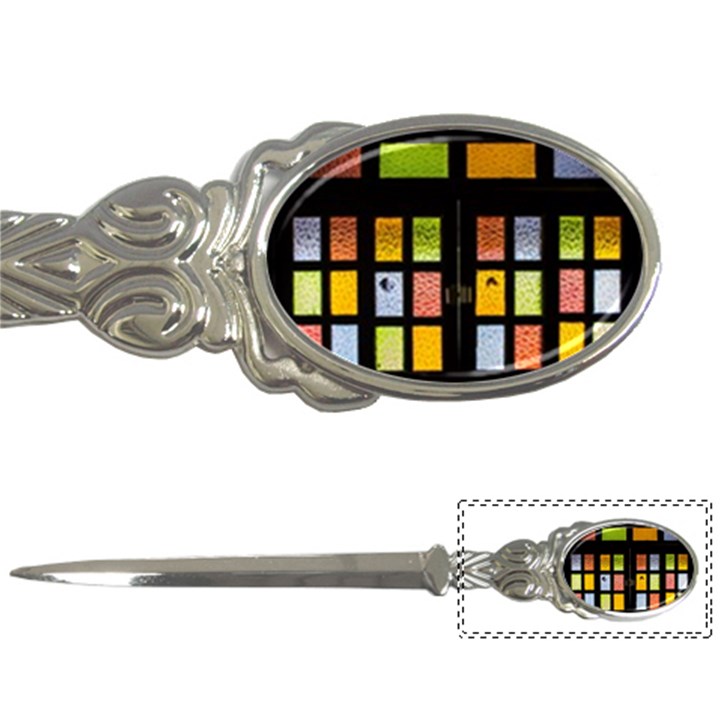 Window Stained Glass Glass Colors Letter Opener