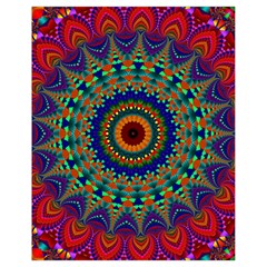 Kaleidoscope Mandala Pattern Drawstring Bag (small) by Pakrebo