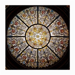 Stained Glass Window Glass Ceiling Medium Glasses Cloth (2-side) by Pakrebo