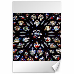 Stained Glass Sainte Chapelle Gothic Canvas 20  X 30 