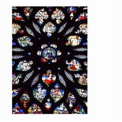 Stained Glass Sainte Chapelle Gothic Large Garden Flag (two Sides) by Pakrebo