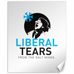 Liberal Tears Funny Screeching Democrat Screaming Canvas 16  X 20  by snek