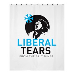 Liberal Tears Funny Screeching Democrat Screaming Shower Curtain 60  X 72  (medium)  by snek