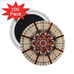 Pattern Round Abstract Geometric 2 25  Magnets (100 Pack) 