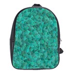 Turquoise School Bag (Large) Front