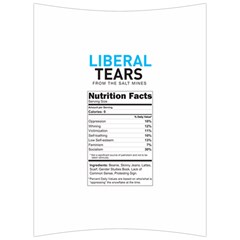 Liberal Tears  Funny With Supplement Facts Custom Colors Velour Seat Cushion by snek