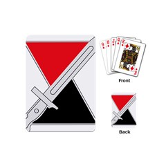 United States Army 7th Infantry Division Distinctive Unite Insignia Playing Cards (mini) by abbeyz71