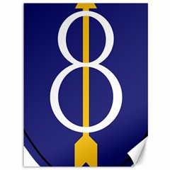 United States Army 8th Infantry Division Shoulder Sleeve Insignia Canvas 36  X 48  by abbeyz71