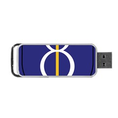 United States Army 8th Infantry Division Shoulder Sleeve Insignia Portable Usb Flash (one Side) by abbeyz71