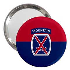 Flag Of United States Army 10th Mountain Division 3  Handbag Mirrors by abbeyz71