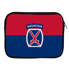 Flag Of United States Army 10th Mountain Division Apple Ipad 2/3/4 Zipper Cases by abbeyz71