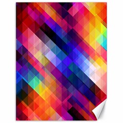 Abstract Background Colorful Canvas 18  X 24 