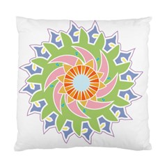 Abstract Flower Mandala Standard Cushion Case (two Sides)