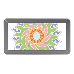 Abstract Flower Mandala Memory Card Reader (mini)