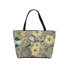 Abstract Art Botanical Classic Shoulder Handbag by Alisyart