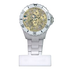 Abstract Art Botanical Plastic Nurses Watch