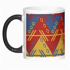 Aztec South American Pattern Zig Morph Mugs by Alisyart