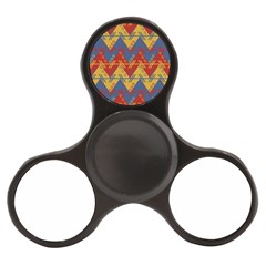 Aztec South American Pattern Zig Finger Spinner by Alisyart