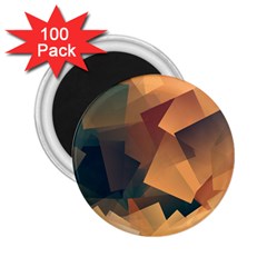 Background Triangle 2 25  Magnets (100 Pack) 