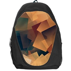 Background Triangle Backpack Bag