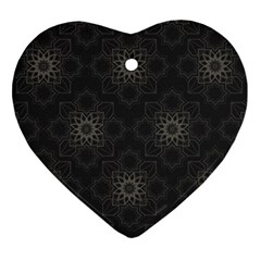 Background Star Pattern Ornament (heart)