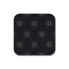 Background Star Pattern Rubber Square Coaster (4 Pack)  by Alisyart